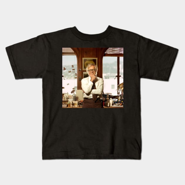 Ray Bradbury Kids T-Shirt by phantommanor